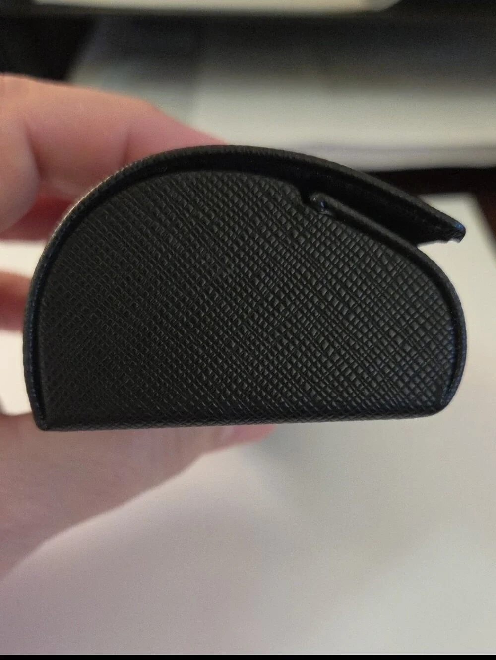 Prada Black Sunglasses Case With Cleaning Cloth Unisex